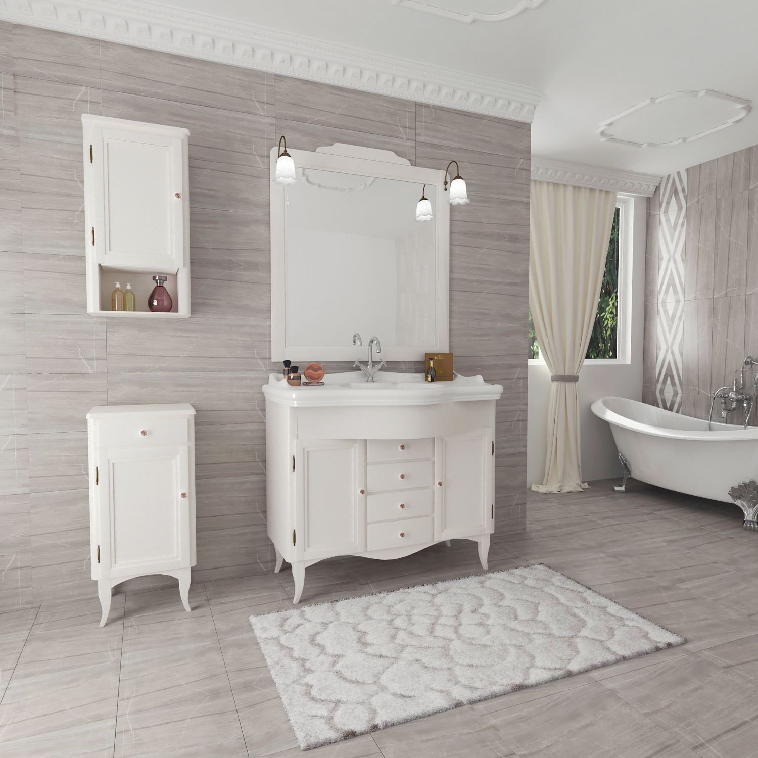 Daiana 7081/7086/7092 - decape vopsit alb