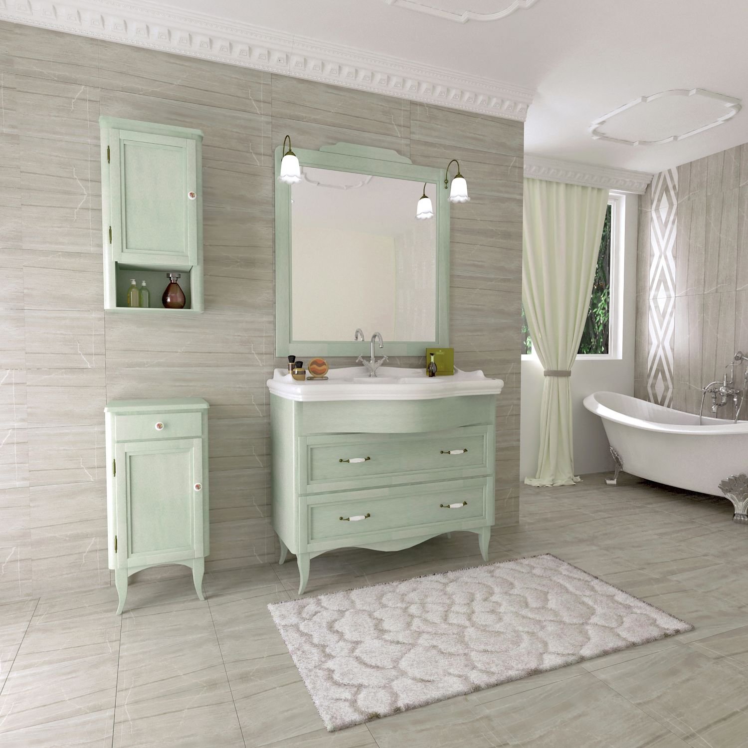 aiana 7082 + 7086 + Coloana 7091 - Decape - Vopsit 