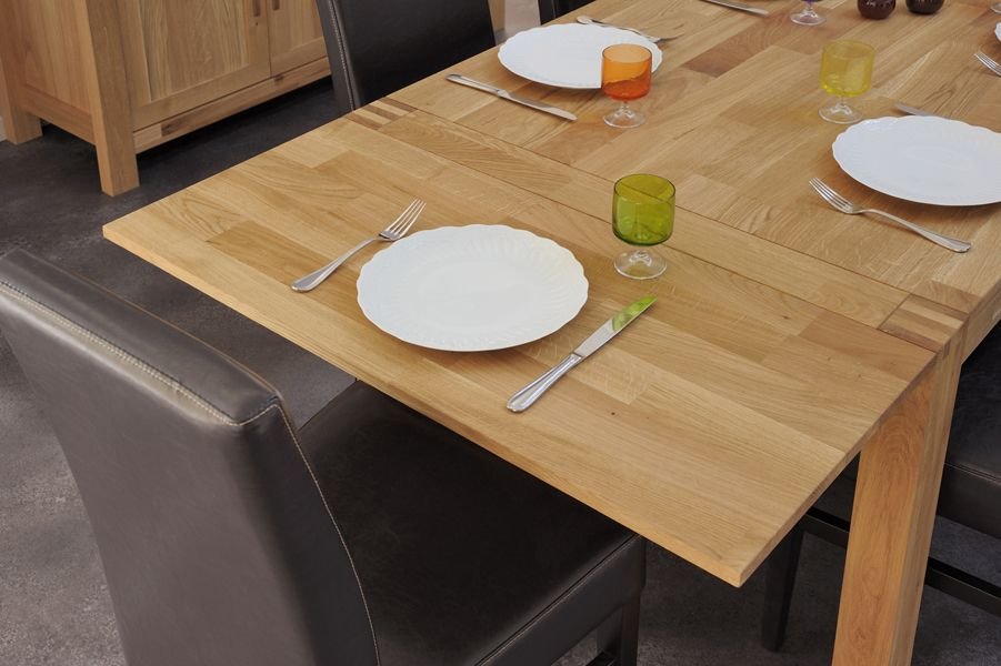 extensie masa - Mobila Sufragerie Ethan moderna din stejar natur