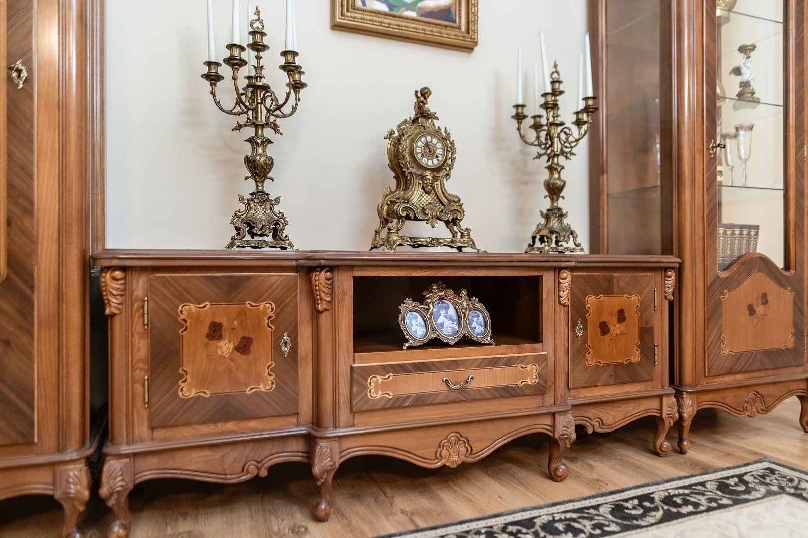 comoda Mobila Mobilier Living Camera de zi LEMN MASIV MELANIA_MILANO