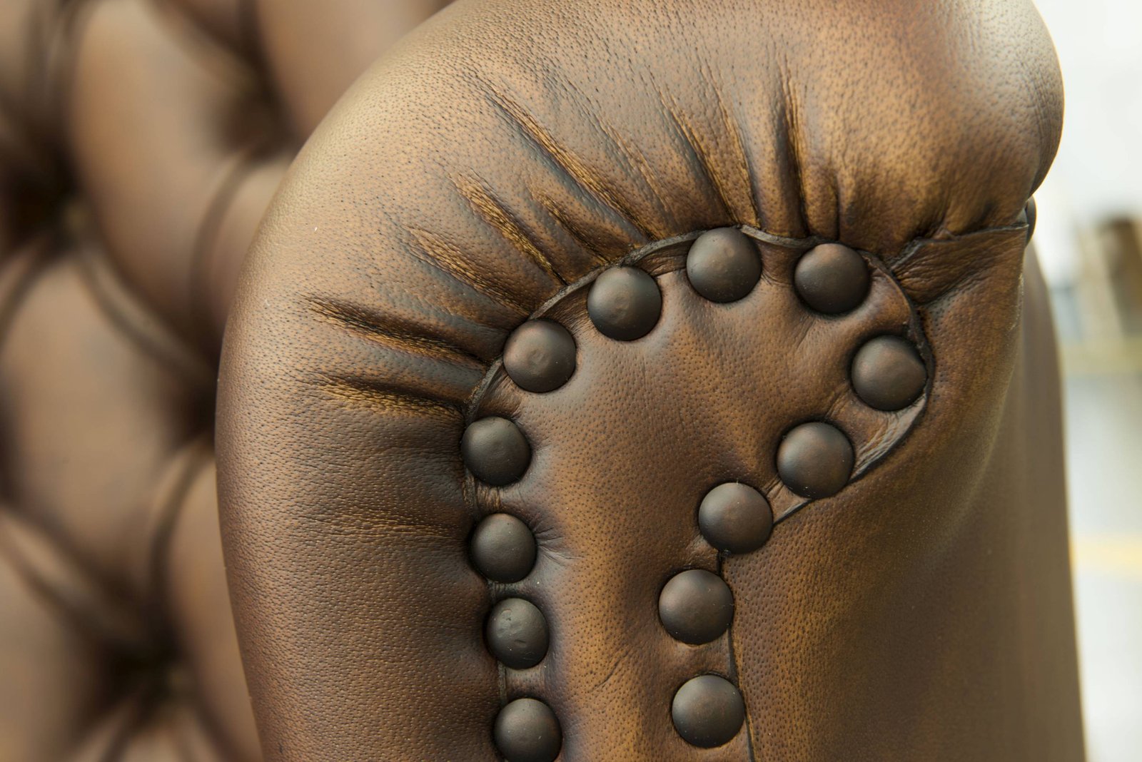 Fotoliu Chesterfield piele naturala - tip Churchill XL, 50 image