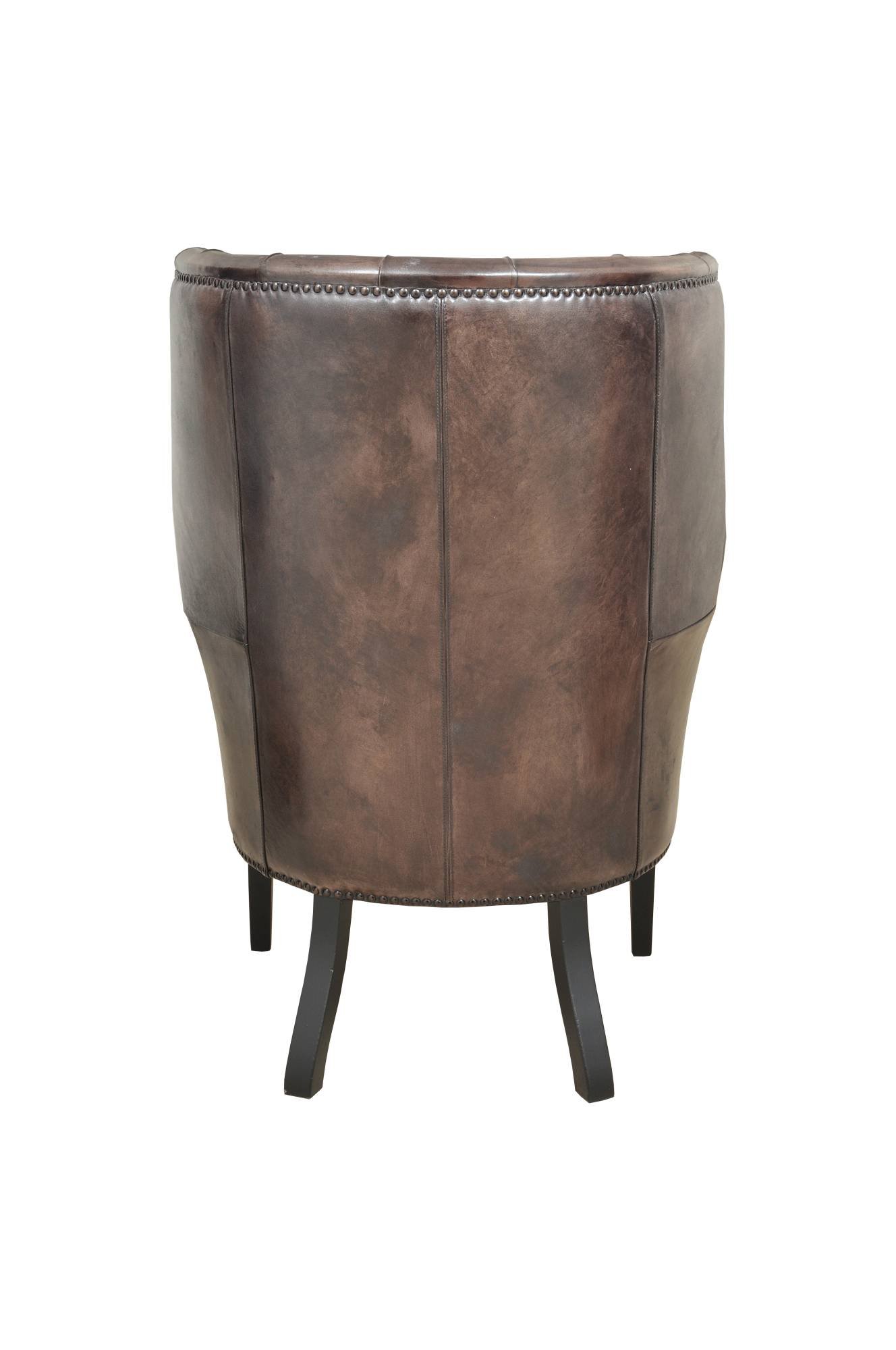 Fotoliu Chesterfield piele naturala - tip Churchill XL, 55 image