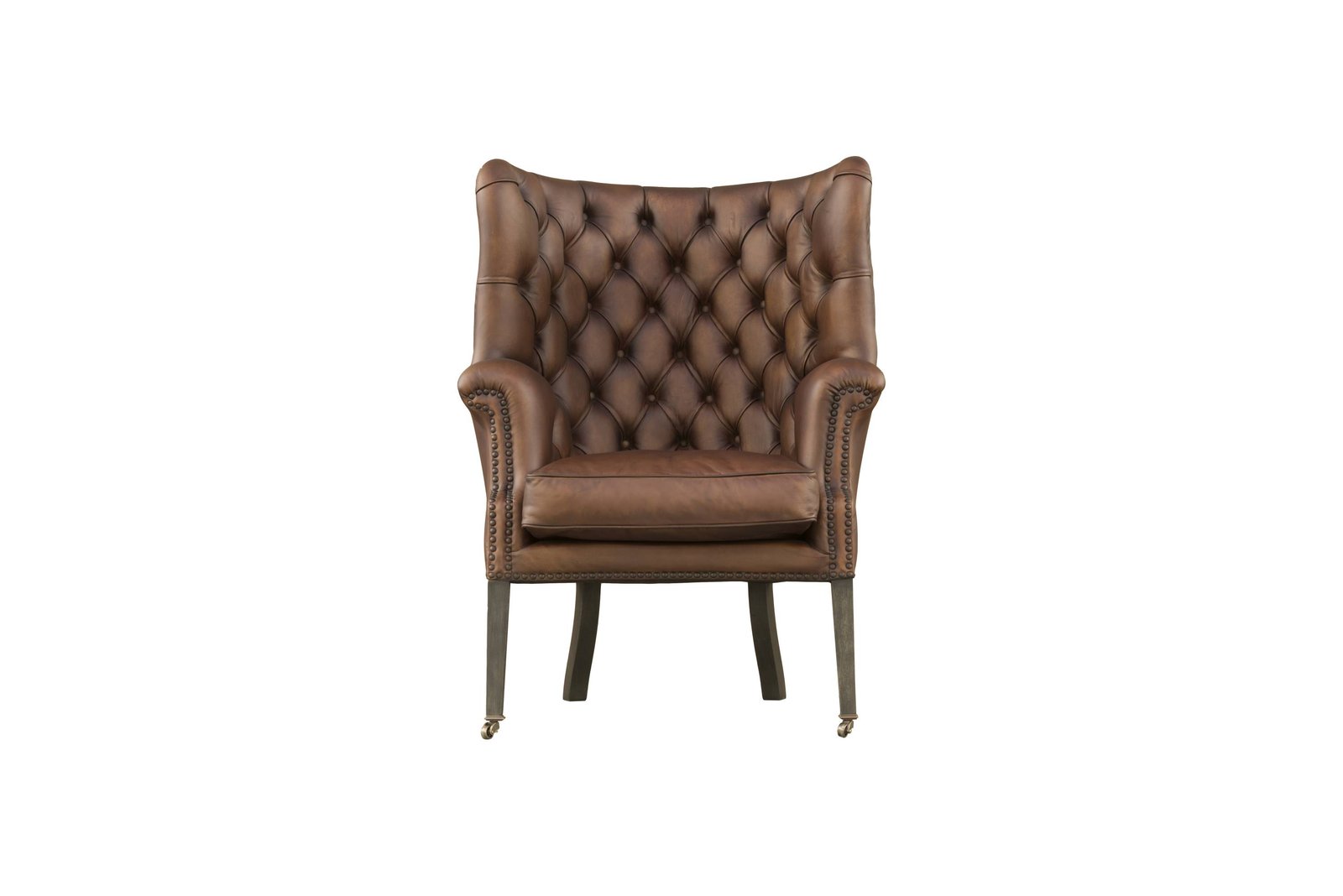 Fotoliu Chesterfield piele naturala - tip Churchill XL