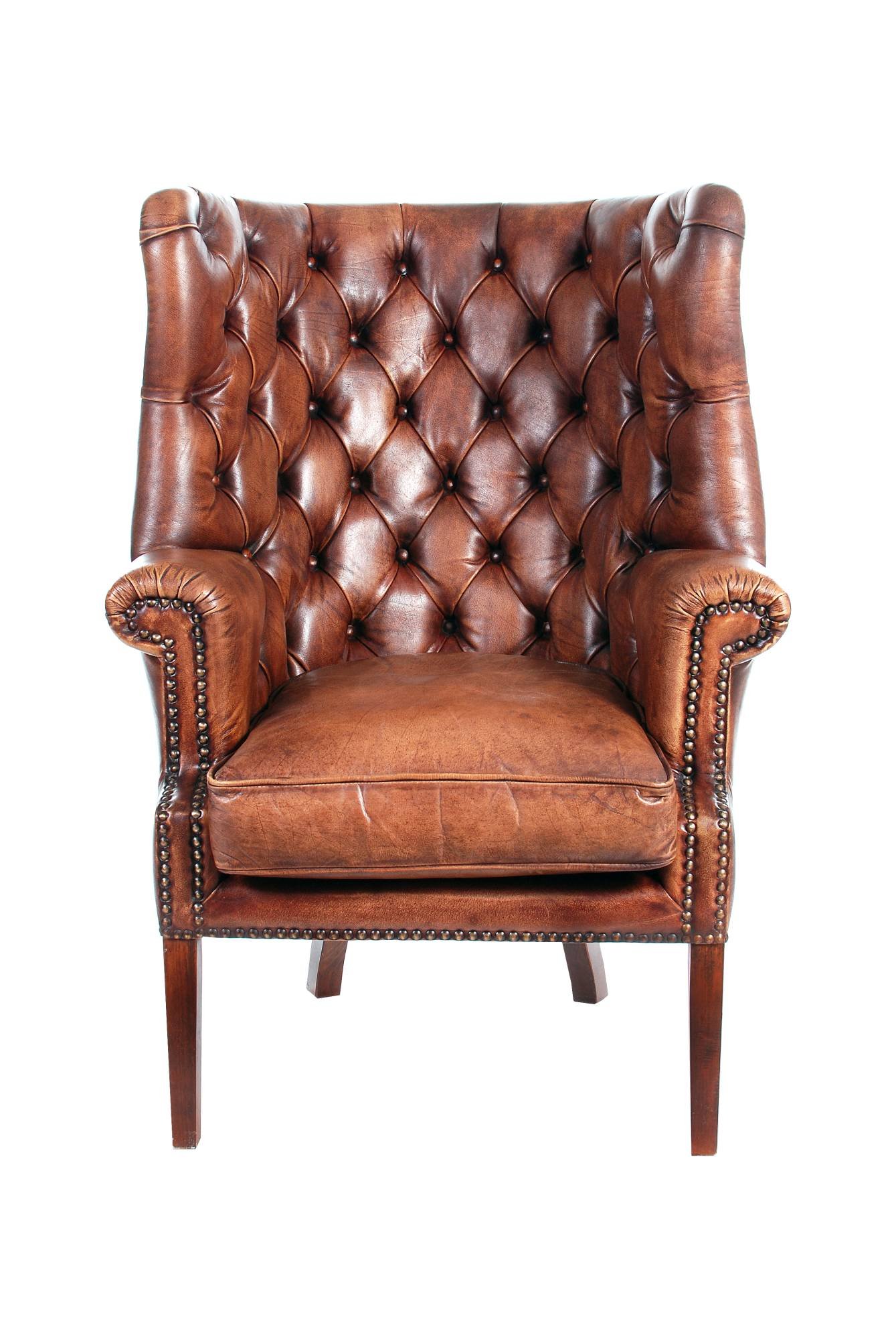 Fotoliu Chesterfield piele naturala - tip Churchill XL, 59 image