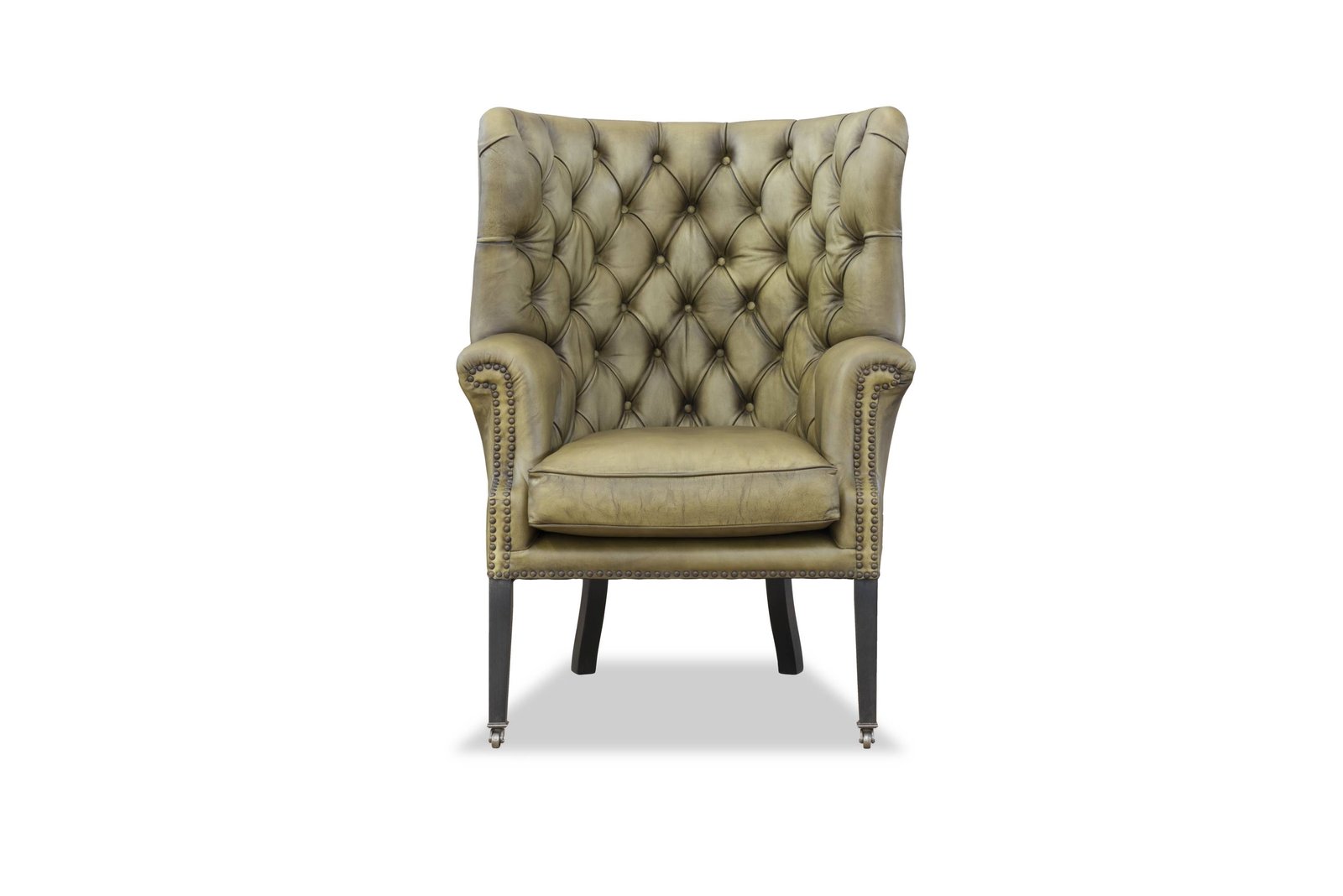 Fotoliu Chesterfield piele naturala - tip Churchill XL, 17 image