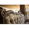 Canapea stofa Naturala clasica cu lemn masiv cu sculptura - detaliu