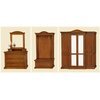 dulap, cuier , comoda - Mobila / Mobilier Dormitor clasic lemn masiv Venetia /  Vanda 2
