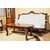 Canapea Presto - canapea clasica lemn  masic cu sculptura Piele naturala si stofa, canapea clasica cu sculptura,