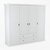 dulap cu 4 usi - Dormitor CLEMENCE alb - lemn vopsit alb clasic / modern