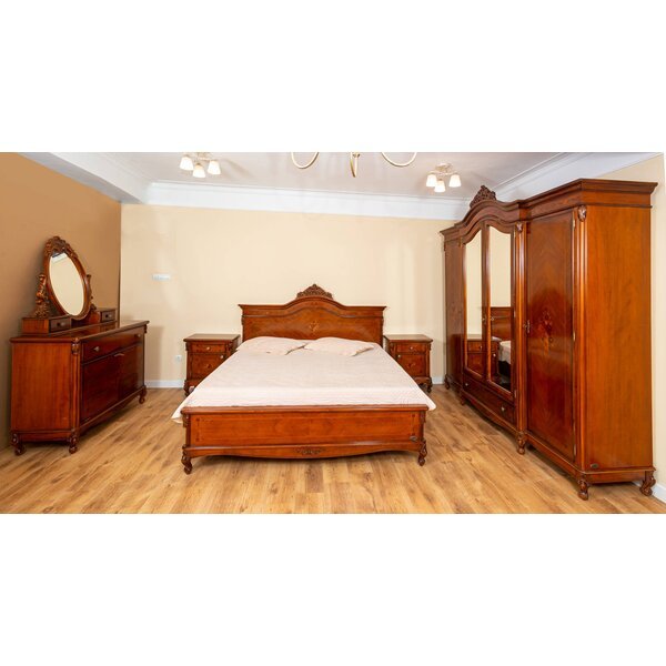 Mobila / Mobilier Dormitor SENATOR cu intarsie - image | Mobilena - Resetar